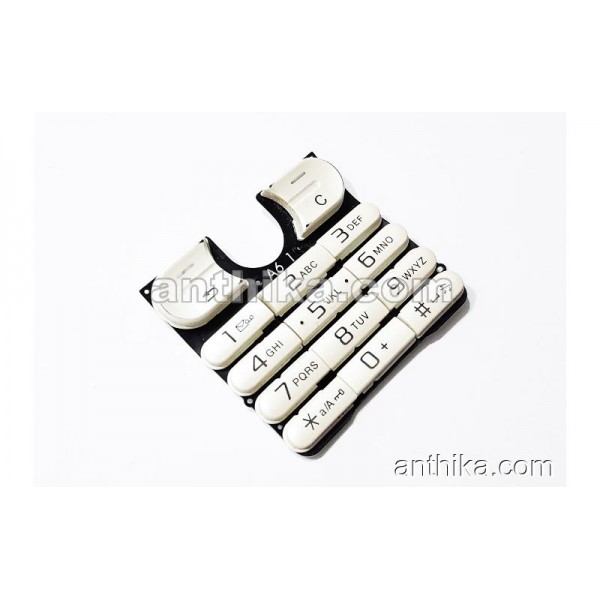 Sony Ericsson w200 w200i Tuş Original Keypad Chre...
