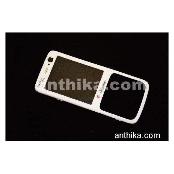 Nokia N73 Kapak Original Front Cover White Used T-...
