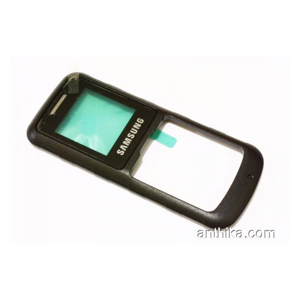 Samsung E1130 Kapak Orjinal Front Cover Black GH98...