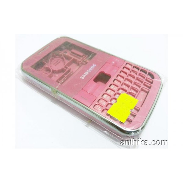 Samsung C3222 Duos Kapak Tuş Kasa Orjinal Kalitesinde Housing Pink