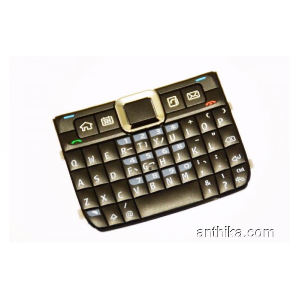 Nokia E71 Tuş Orjinal Keypad Brown New