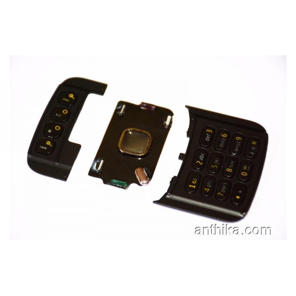 Nokia N86 Tuş Orjinal Kalitesinde Keypad Black
