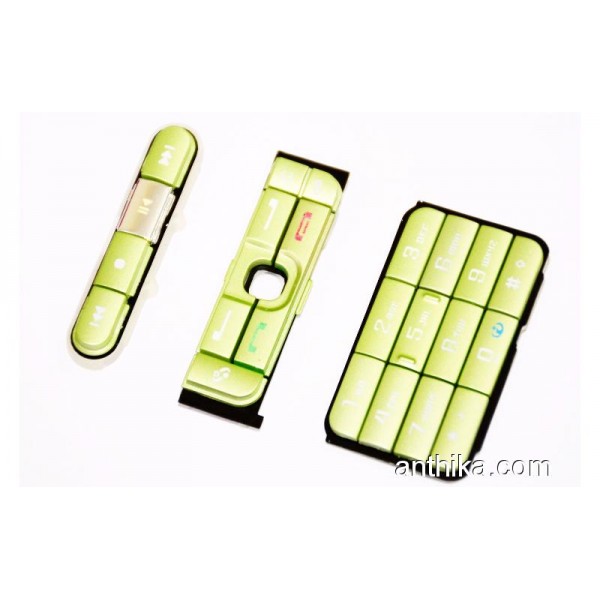 Nokia 3250 Tuş Orjinal Kalitesinde Keypad Green N...