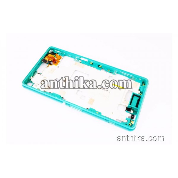 Sony Z3 Compact D6603 Kasa Original Middle Cover Green New