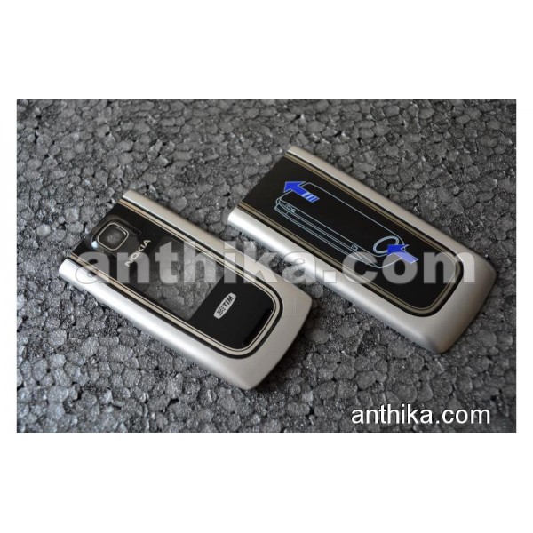 Nokia 6555 Fold Kapak Original Front and Battery C...