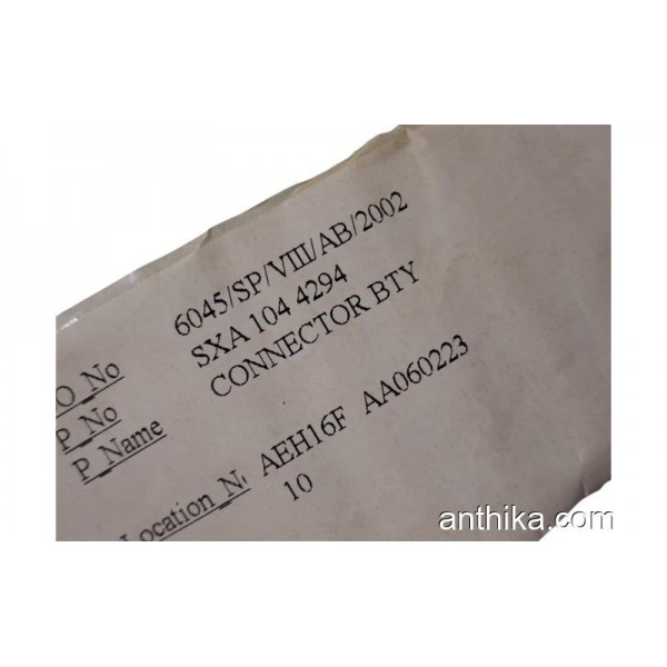 Sony Ericsson 768 788 T10 T18 Batarya Pil Konnektör Original Connector