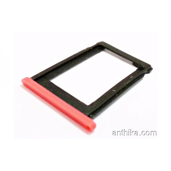 Apple İphone 3 3G Sim Holder Sim Kart Yuva Red