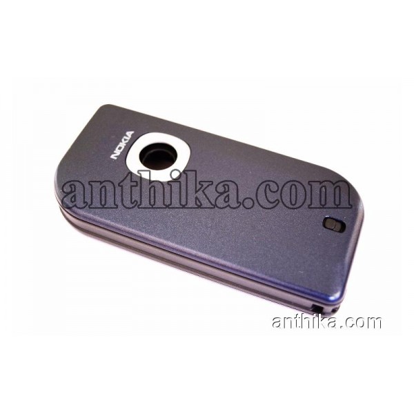 Nokia 6670 Kapak Kasa Tuş Original Full Housing Navy Blue New