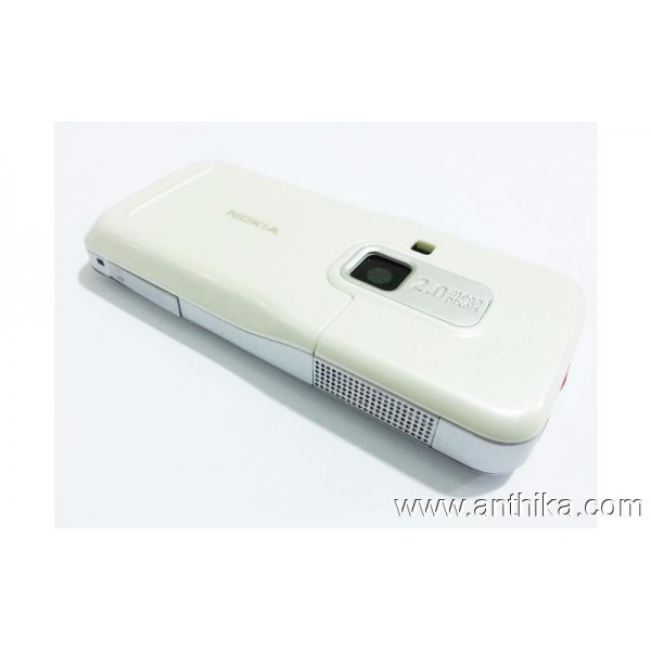 Nokia 6120 Classic Kasa Kapak White Housing