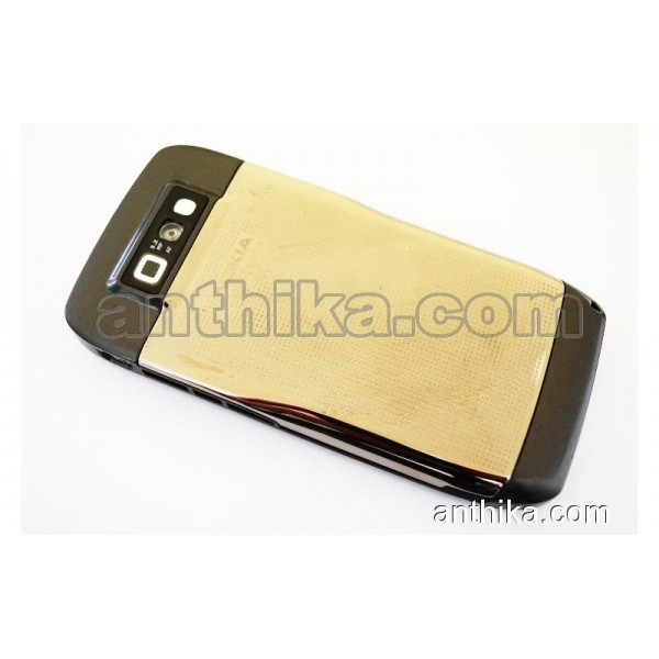 Nokia E71 Kapak Kasa Tuş Original Full Housing Grey New Condition
