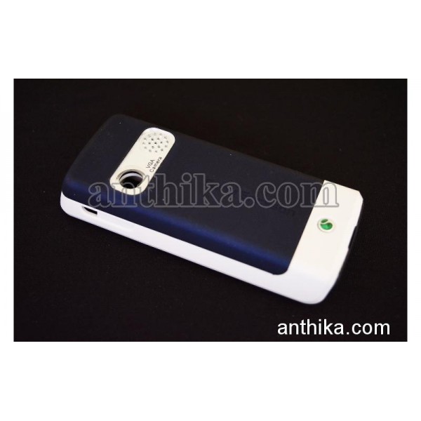 Sony Ericsson K310 K310i Kapak Kasa Original Housing Silver Blue New