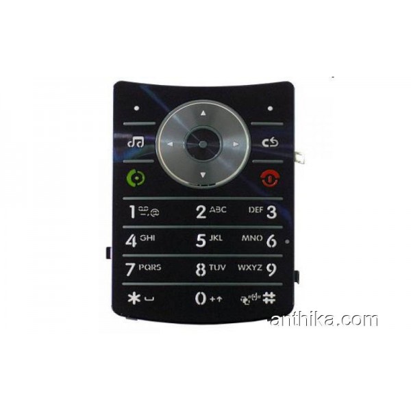 Motorola V8 V9 Tuş Original Keypad Black New