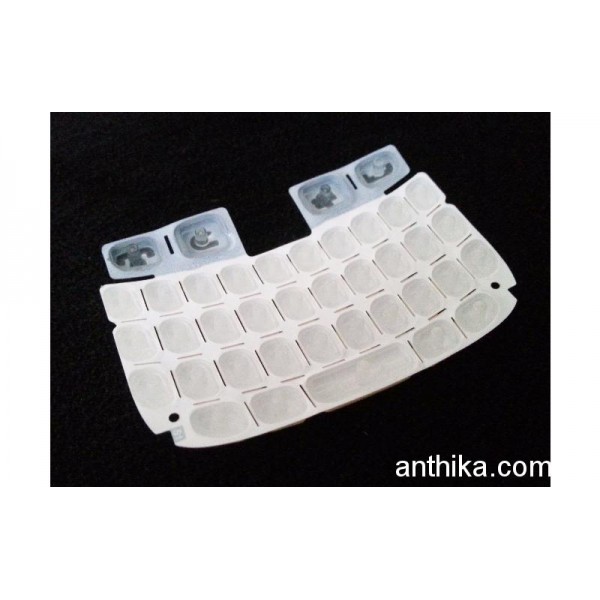 Blackberry 9220 Curve Tuş KVK Depodan Keypad White HDW-47949