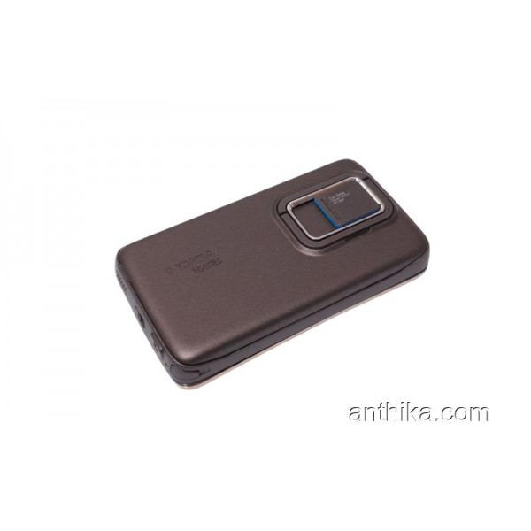 Nokia N900 Kapak Kasa Klavye Kalem High Quality Full Housing Brown New