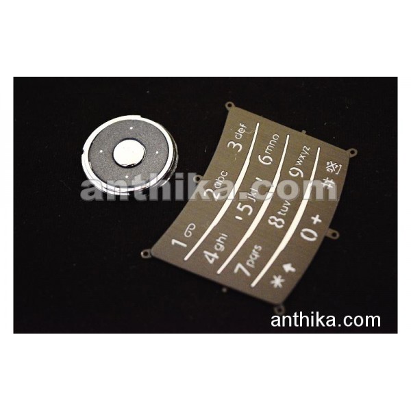 Samsung U600 Tuş Takım High Quality Keypad Grey ...
