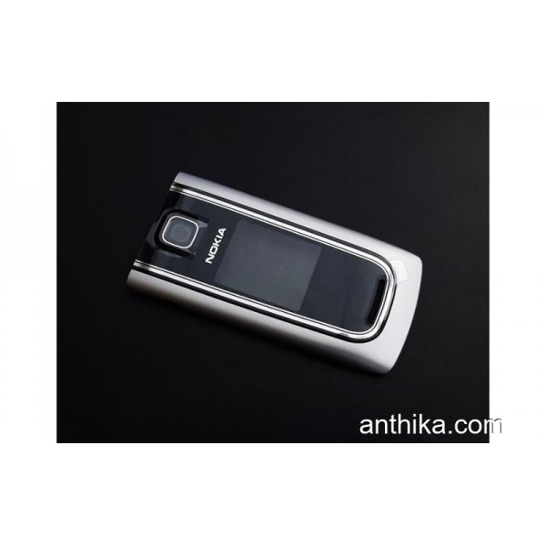 Nokia 6555 Kapak Original Front Cover Silver New