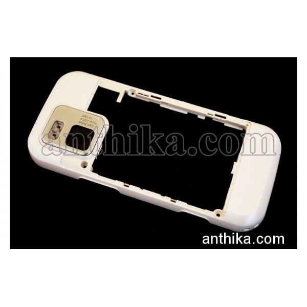 Nokia N97 Mini Kasa Original Middle Cover White Us...