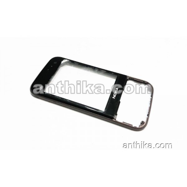 Nokia N85 Kapak Original Front Cover Black New