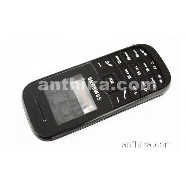 Samsung E1200 Kapak Kasa Tuş High Quality Full Housing Black New