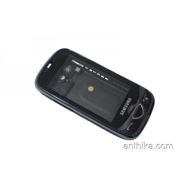 Samsung S5560 Kapak Kasa Tuş Full Housing Black C...