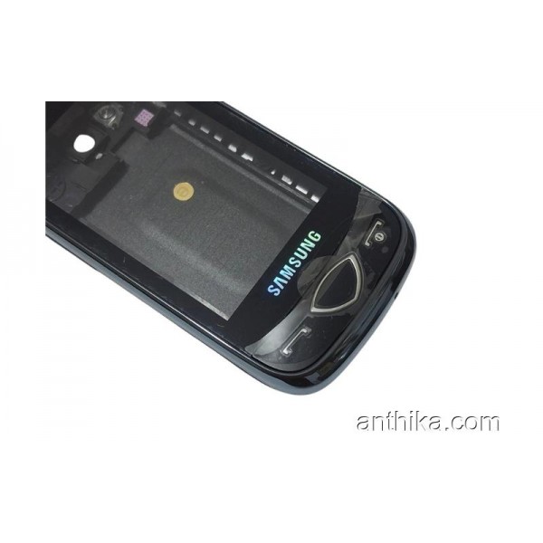 Samsung S5560 Kapak Kasa Tuş Full Housing Black Cover New