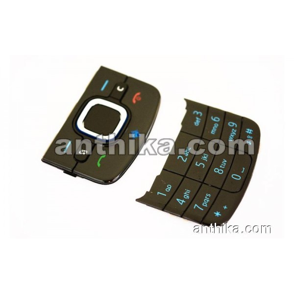 Nokia 6210 Navigator Tuş High Quality Keypad Blac...