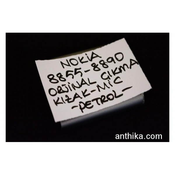 Nokia 8850 Mikrofon Kızak Mekanizma Original UI Keypad Cover Mic Petrol