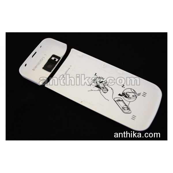 Nokia 6730 Kapak Original Battery Cover Camera Cover White New Condition