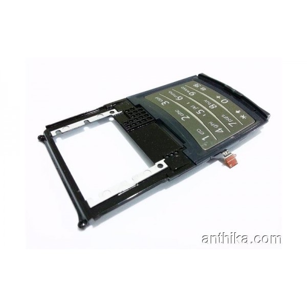 amsung U600 Tuş Board Mikrofon UI Keypad Board Navy Blue