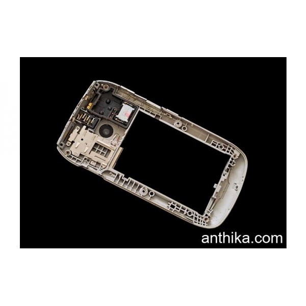 Nokia E6 E6-00 Kasa Original Touchsecreen Middle Cover Gray New