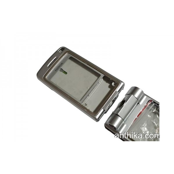 Nokia 6260 Kapak Kasa High Quality Housing Silver New