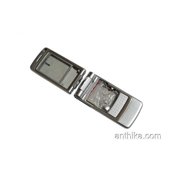 Nokia 6260 Kapak Kasa High Quality Housing Silver New