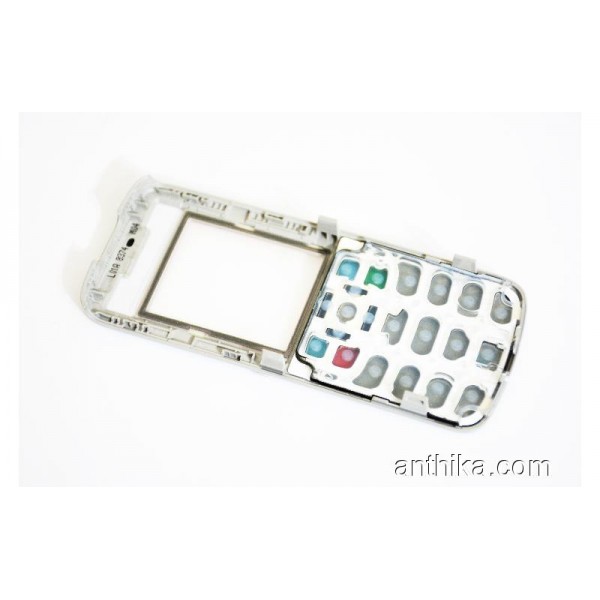 Nokia 3110 Classic Kapak Tuş Original Front Cover Keypad Pink New