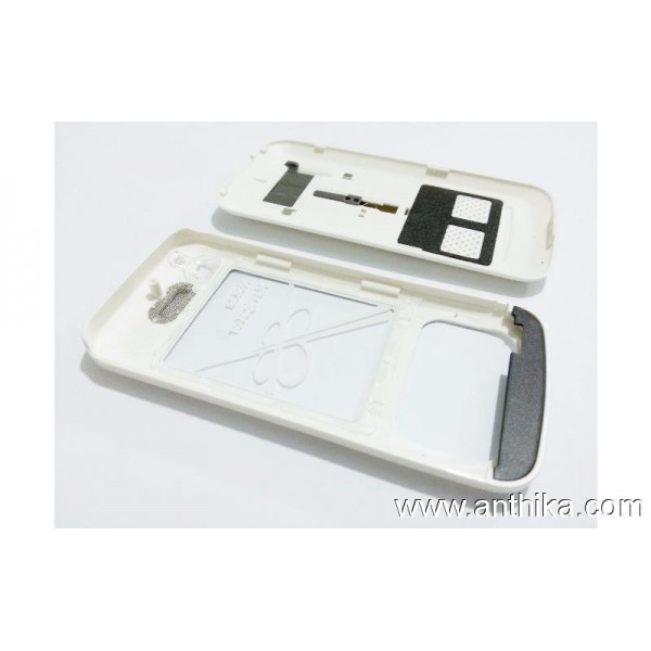 Nokia 6110 Navigator Kapak Takım White Cover
