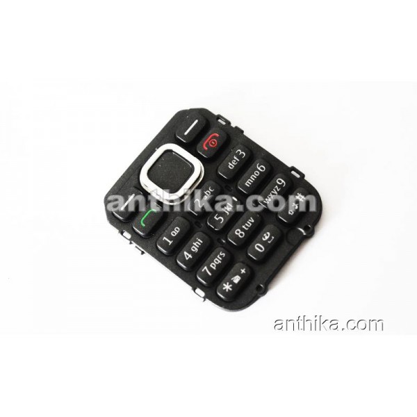 Nokia C1-02 Tuş Orjinal Keypad Black New