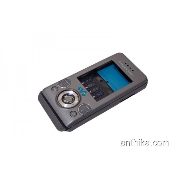 Sony Ericsson w580 w580i Kapak Kasa Tuş Full Housing Gray New