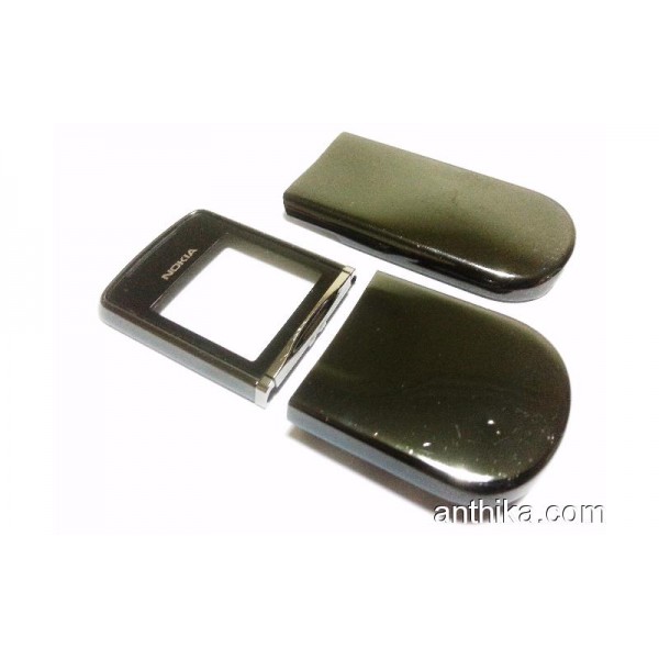 Nokia 8800 Sirocco Kapak Takım Orjinal Cover Blac...