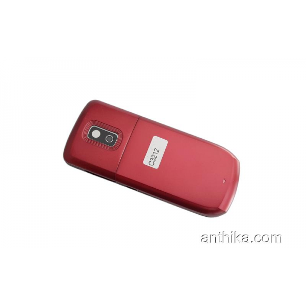 Samsung C3212 Kapak Kasa Tuş High Quality Full Housing Red New
