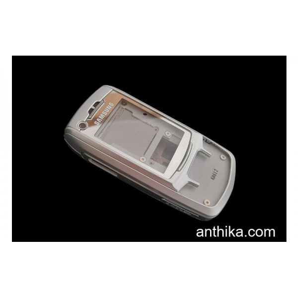 Samsung Z400 Kapak Kasa Original Housing Silver Used
