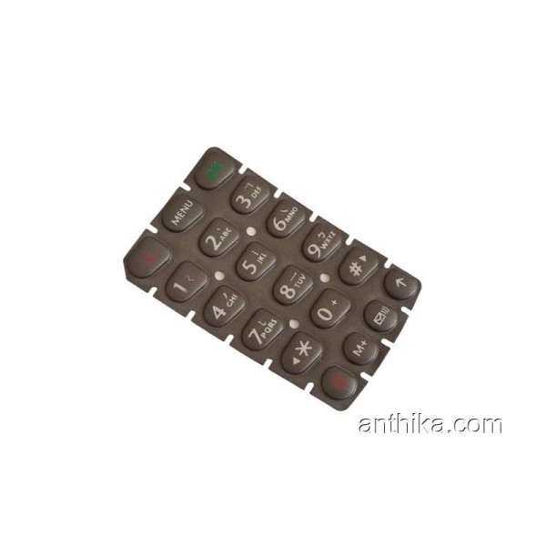 Motorola Vip V3688 V3690 Tuş Original Keypad Gray...