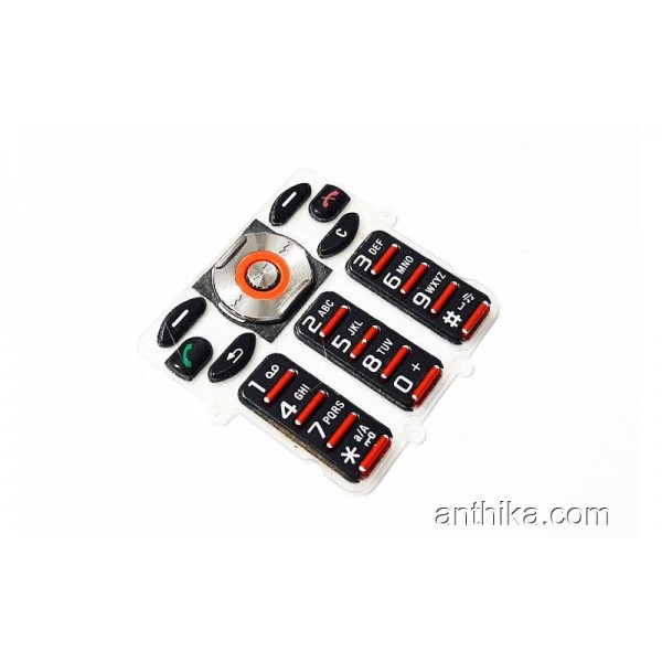 Sony Ericsson w880 w880i Tuş Original Keypad Blac...