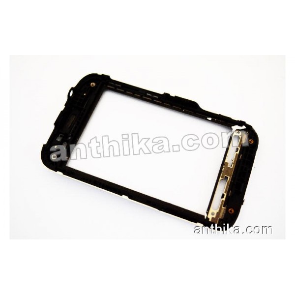 HTC Wildfire S Kapak Original Front Cover Silver Used