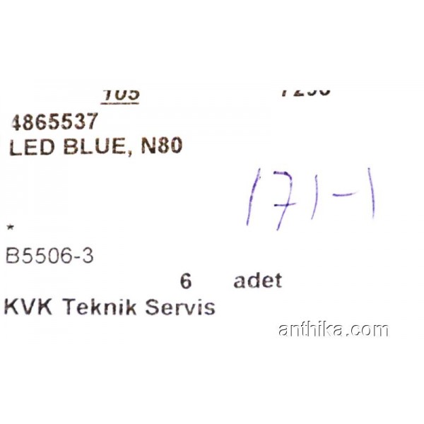 Nokia N80 Led Original Led Blue New 4865537