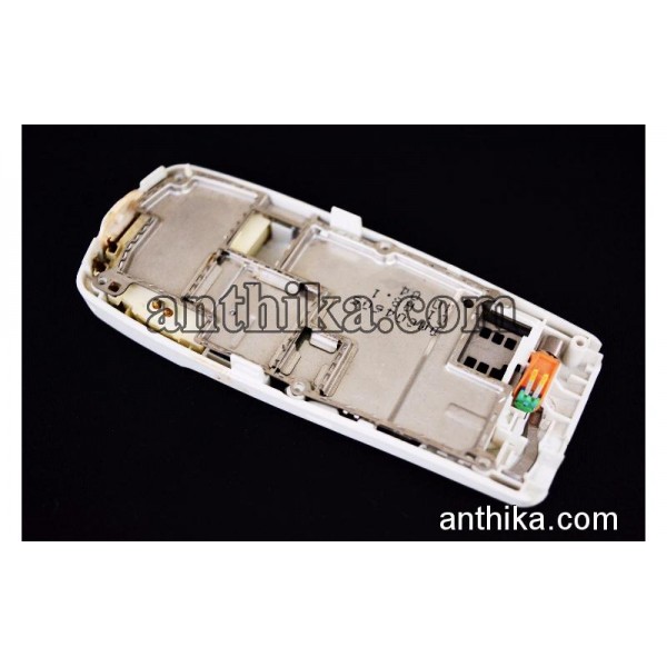 Nokia 3120 Kasa Anten Buzzer Titreşim Original Middle Cover White Used