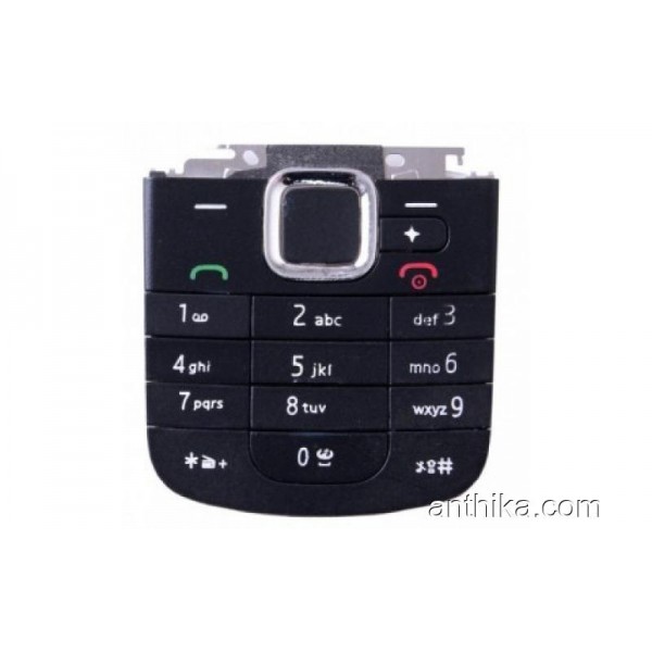 Nokia 2710 Navigator Tuş Original Keypad Black Ne...