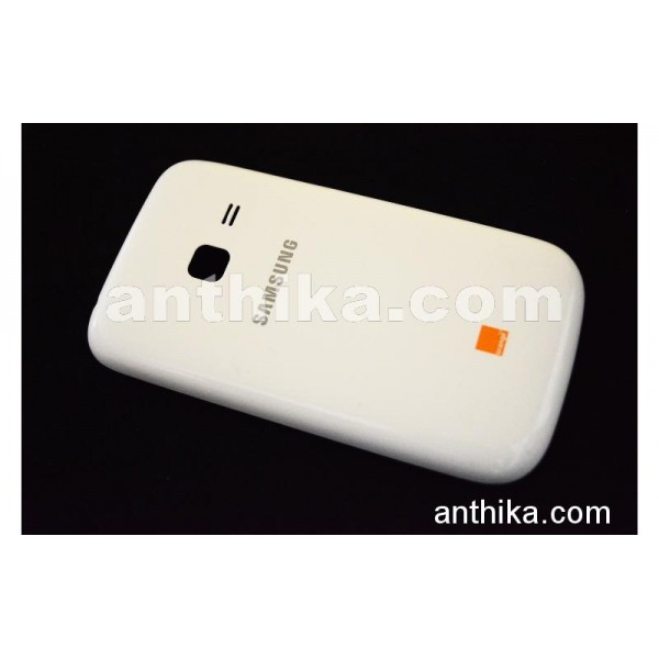 Samsung S3572 Kapak Original Battery Cover White U...