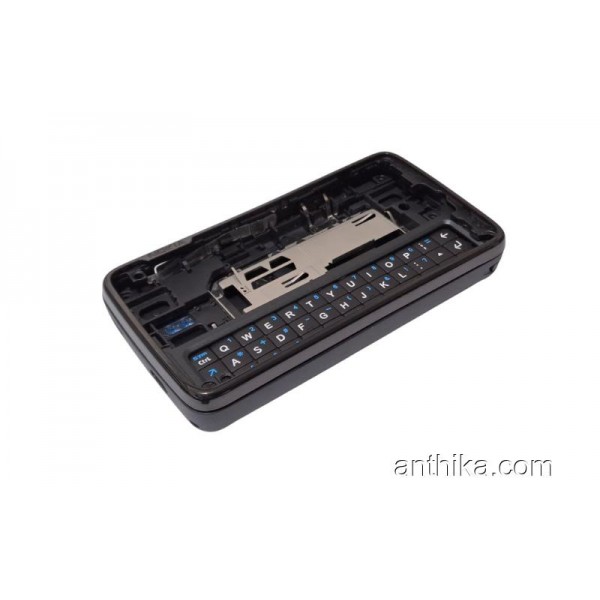 Nokia N900 Kapak Kasa Klavye Kalem High Quality Full Housing Black New