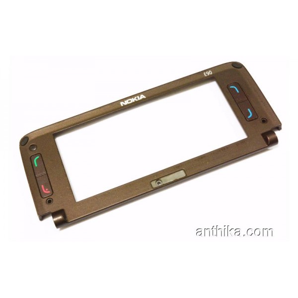 Nokia E90 Ekran Çerçeve Original PDA Display Cov...