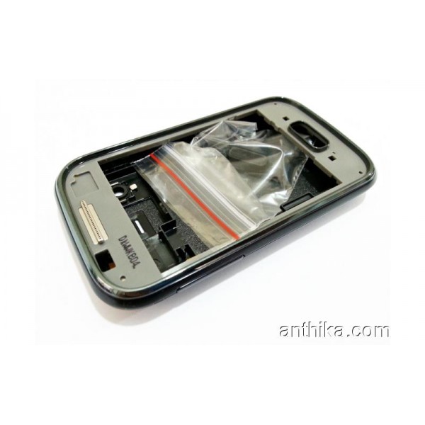 Samsung S5300 Kapak Kasa Tuş A++Kalite Full Housing Black New