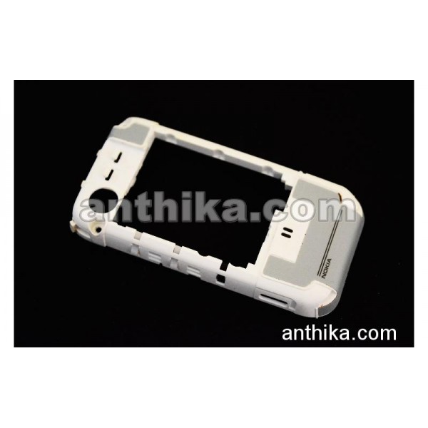 Nokia 5200 Kasa Buzzer Original Middle Cover White...